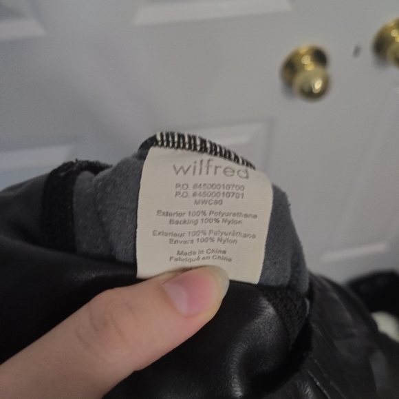 Wilfred Daria Leather Leggings - Picture 5 of 5